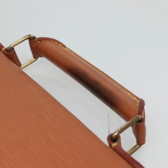 LOUIS VUITTON Epi Serviette Conseiller Zipangu Gold M54428 LV Auth bs24256 - Picture 8 of 16